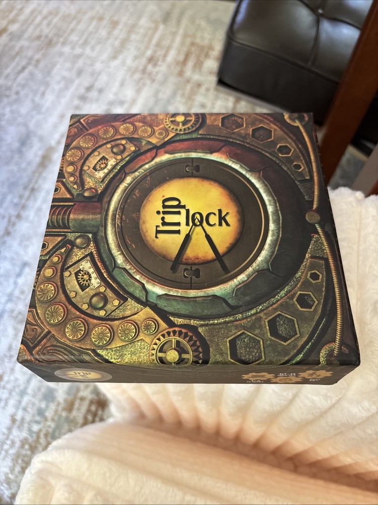 Triplock A Game By Adam & Josh Carlson Chip Theory Games Complete Open Box