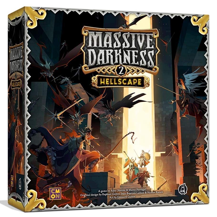 Massive Darkness 2 Hellscape Board Game | Tabletop Miniatures Game | Cooperat…