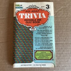 Vintage Yes & Know Adult Trivia Book