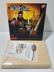 Betrayal at Baldur’s Gate Board Game by Avalon Hill with Broken Token Box Insert