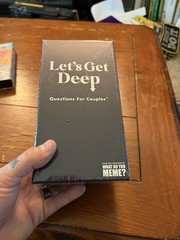 Lets Get Deep Questions for Couples Game Card Game New Sealed ** 17+ Years Old