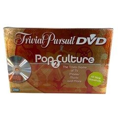 Trivial Pursuit DVD Pop Culture 2 Trivia Game Parker Brothers New Sealed
