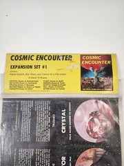 New Vt 1977 Eon Boardgame Cosmic Encounter Expansion Set #1 Bag