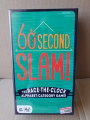 Endless Games 60 second Slam Race The Clock Alphabet Game 10+ Brand New