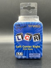 George and Company LCR Left Center Right Dice Game Factory Sealed
