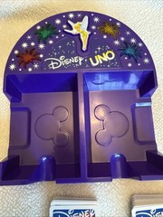 Disney UNO Electronic Tinker Bell Lights Sounds Game 2002 Tested Works