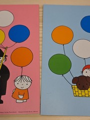 Vtg 1973 Ravensburger Match-A-Balloon Color Matching Game Dick Bruna Complete