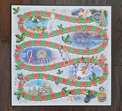 THE CHRISTMAS EXPRESS GAME Board Game COMPLETE GAME 8 Years & Up 2-4 PLAYERS
