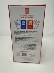 Never Have I Ever – The Game Of Poor Life Decisions – Brand New & Sealed