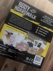 Hunt A Killer Body On The Boardwalk Immersive Murder Mystery Board Game Complete