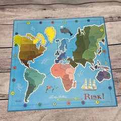 Vintage 1963 Risk Board Game Parker Brothers Continental Game World Domination