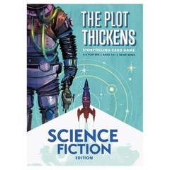 🛸 The Plot Thickens: Science Fiction – Improvised Storytelling Card Game | New