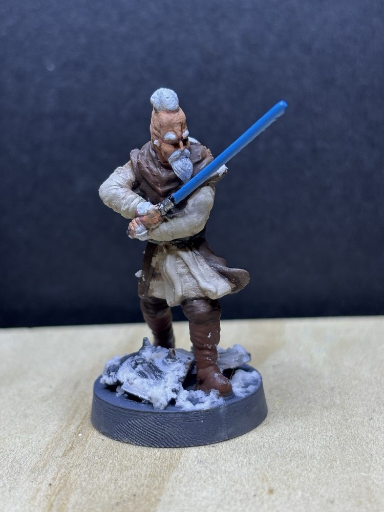 28mm Miniatures Ki Adi Mindi — Painted And Based —star Wars Legion