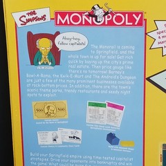 VINTAGE Monopoly THE SIMPSONS BOARD GAME w/ Collectible Tokens 2001 SEALED 🎲