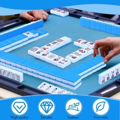Arrowbash 160 Pcs American Mahjong Tiles Set 1.2 Inch Mah Jong Game Pieces wi…