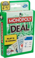 Monopoly Deal Card Game | Quick-Playing Card Game | Fun Games for Families and K