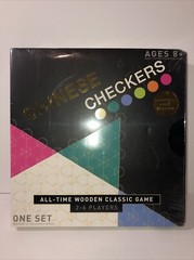 CHINESE CHECKERS GAME. BRAND NEW/SEALED. AGES 8 and above. 2 To 6 Players.