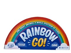 Professor Puzzle Rainbow GO! Fast Paced Trivia Game 8+ NEW