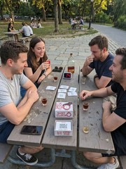 LewisRenee’s Shot Clock, Fast-paced urban trivia drinking card game