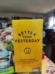 Better Than Yesterday Card Game 365 Daily Challenges SEALED By: WHAT DO YOU MEME
