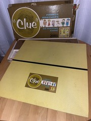 Vintage 1960 Parker Brothers CLUE Mystery Detective Complete Board Game