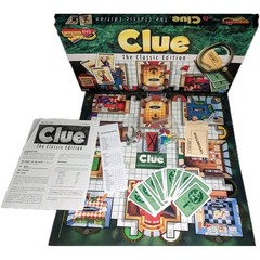 Hasbro Clue Board Game Family Kids 1949 Classic Edition 2020 Detective Game Clue