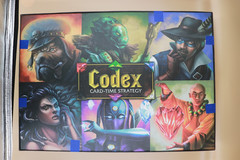Deluxe Edition of Codex: Card-Time Strategy – new in box, customizable card game
