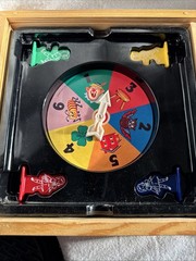 2004 Milton Bradley Chutes & Ladders Nostalgia Game Series,wood Box Shelf Editio