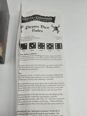 2006 Disney Pirates of The Caribbean Dead Man’s Chest Pirates Dice Game Complete