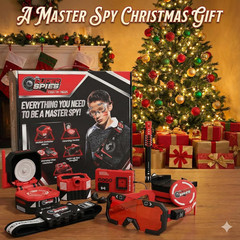 Superspies Secret Agent Spymaster Kit – Spy Gear Ninja Toys and Gadgets for Kids