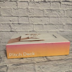 Pitch Deck Game Kickstarter Strategy Party Game Ages 17+ Complete
