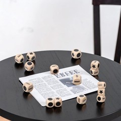 Fun Left Right Center Dice Game 3PCS 1.2 Inch Roll Dice Set Family Party Lot NEW