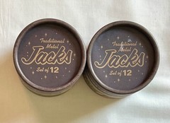 Lot of 2 Ridley’s Games Den Traditional Jacks Set of 12 Each