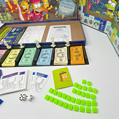 2005 Treehouse Of Horror Monopoly 100% Complete board Game the Simpsons rare