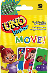 UNO Junior Move! Kids Card Game Extension Pack