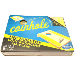 Corn Hole Coin Toss Game Table Top Tabletop Hasbro Gaming Party Game C3810 NEW