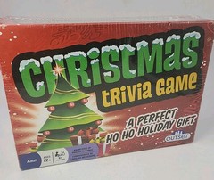 New Xmas Fun Game OUTSET BRND Christmas Trivia Game Holiday