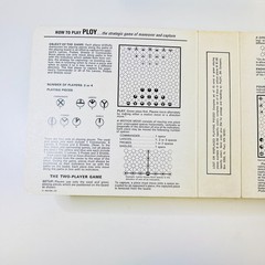 Ploy 1970 Strategic Game of Maneuver & Capture Vintage *Missing 1 Piece*