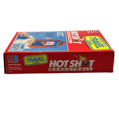 Milton Bradley Travel Games 1992 Hot Shot Basketball Complete Tested Works