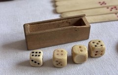 Mahjong Tile retro in wooden case antique rare limited Japan