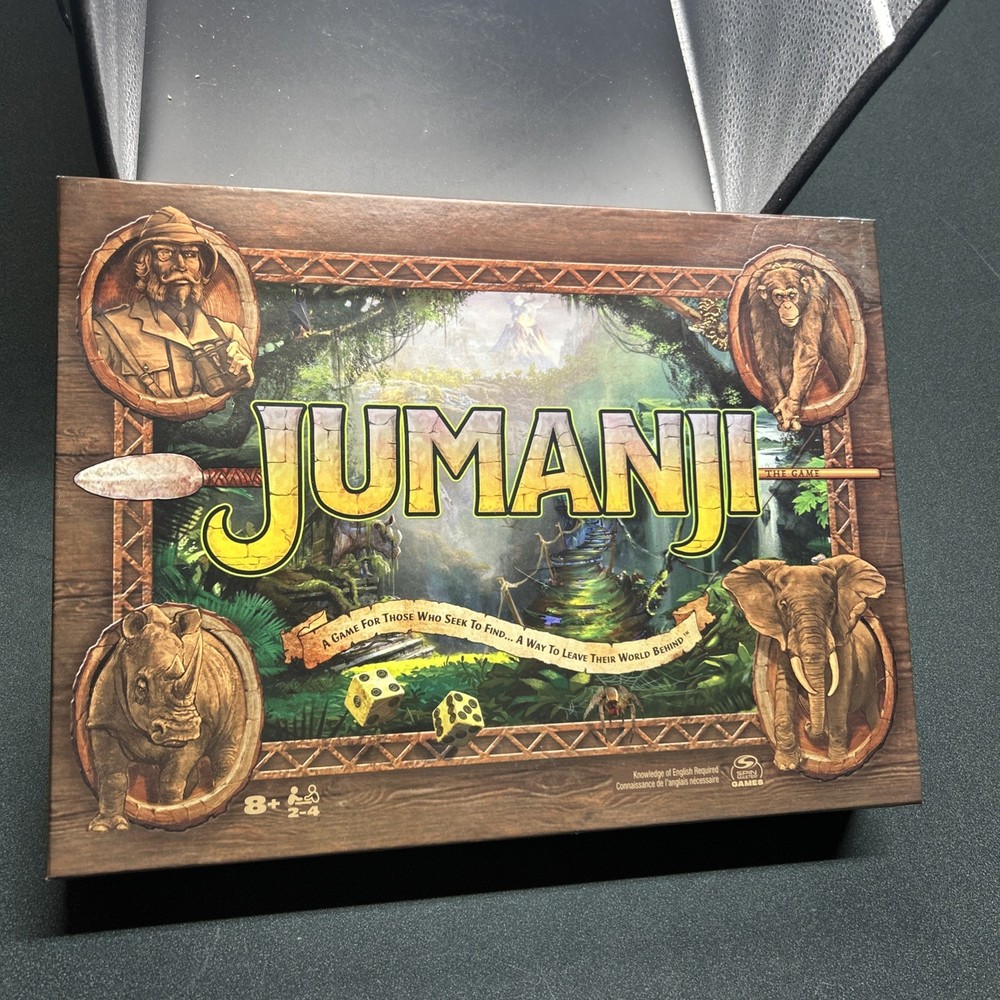 Spin Master Games Jumanji Adventure Board Game Complete