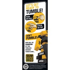 MasterPieces – CAT – Officially Licensed Caterpillar Tumble Tower Game