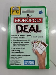 Hasbro Monopoly Deal Card Game, Quick Play in 15 mins. For 2-5 Players, Ages 8+