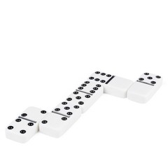 Spin Master Games, Cardinal Legacy Deluxe Double-6 1, Double 6 Dominoes