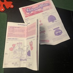 Enchanted Palace 1994 Vintage Game Milton Bradley Castle Princess Instructions