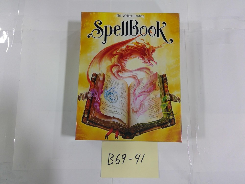 Space Cowboys SpellBook Fantasy Strategy Board Game 1-4 Players 12+ New Sealed