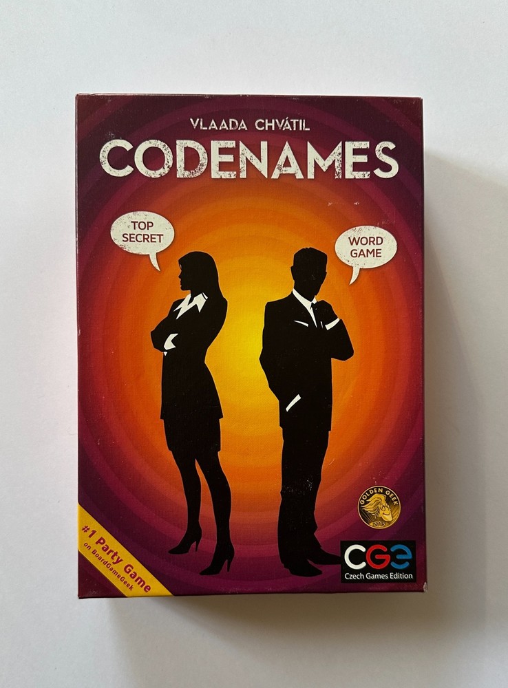 CODENAMES Party Game 2015 Czech Games Edition Complete in Box