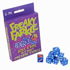 Freaky Farkle Dice Game, Great for Party Favors, Family Games, Stocking
