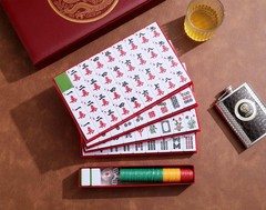 Mose Cafolo Chinese Mahjong Set X-Large 146 Numbered Melamine 1.5 Large Size …