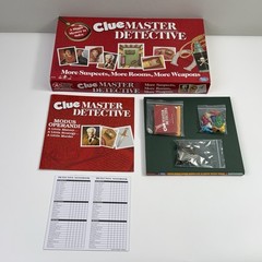 CLUE Master Detective BOARD GAME HASBRO Gaming 2020 Complete!